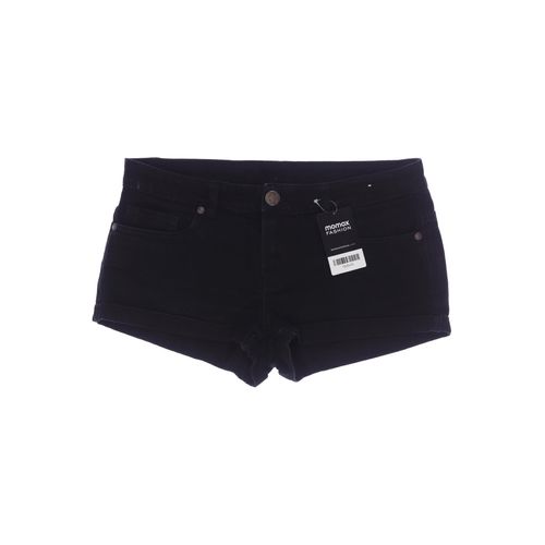 Denim Co. Damen Shorts, schwarz, Gr. 38