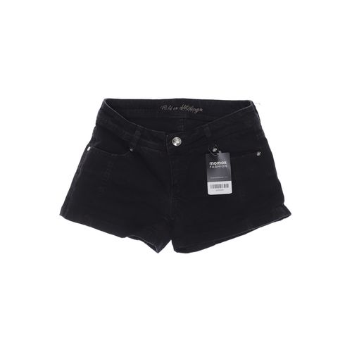 HTC Hollywood Trading Company Damen Shorts, schwarz, Gr. 26