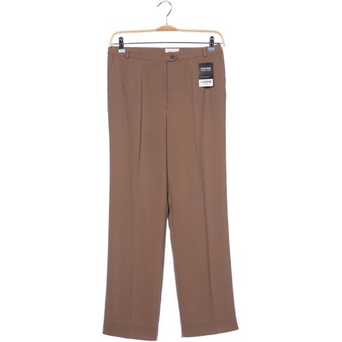 Frank Walder Damen Stoffhose, braun, Gr. 42