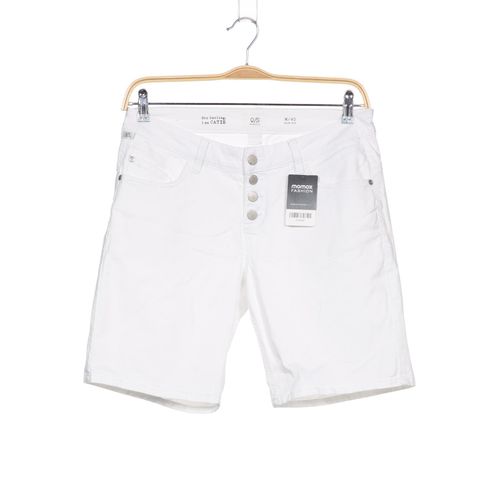 QS by s.Oliver Damen Shorts, weiß, Gr. 40