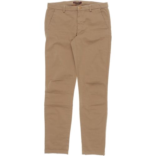 7 for all mankind Damen Stoffhose, beige, Gr. 27