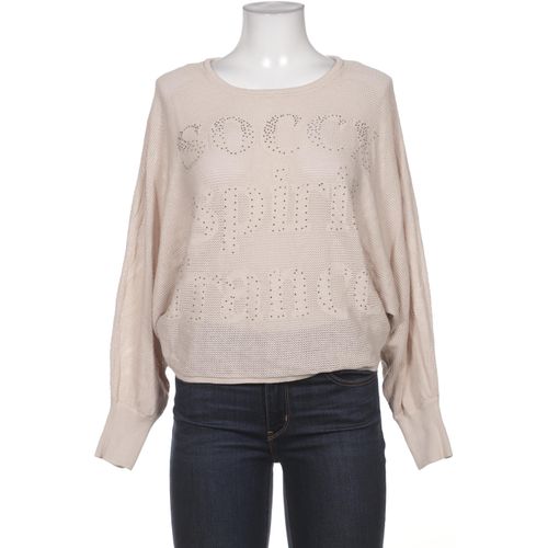 Soccx Damen Pullover, beige, Gr. 38