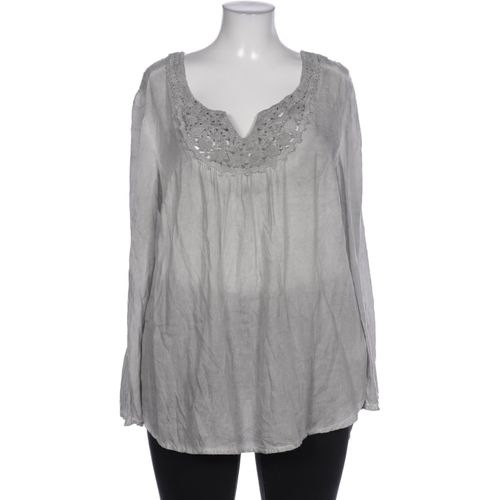 sheego Damen Bluse, grau, Gr. 46