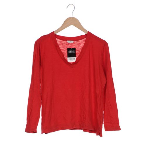 Grüne Erde Damen Langarmshirt, rot, Gr. 40