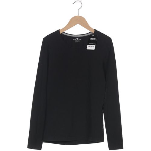 Grüne Erde Damen Langarmshirt, schwarz, Gr. 36