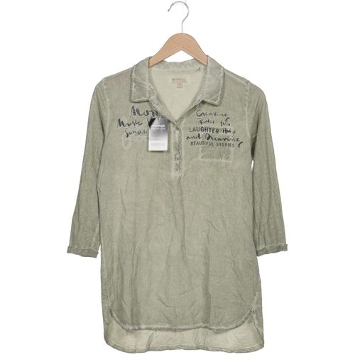 Soccx Damen Langarmshirt, hellgrün, Gr. 36