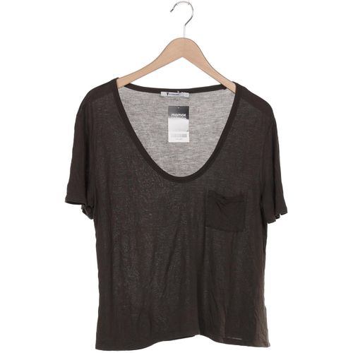 T by Alexander Wang Damen T-Shirt, grün, Gr. 42