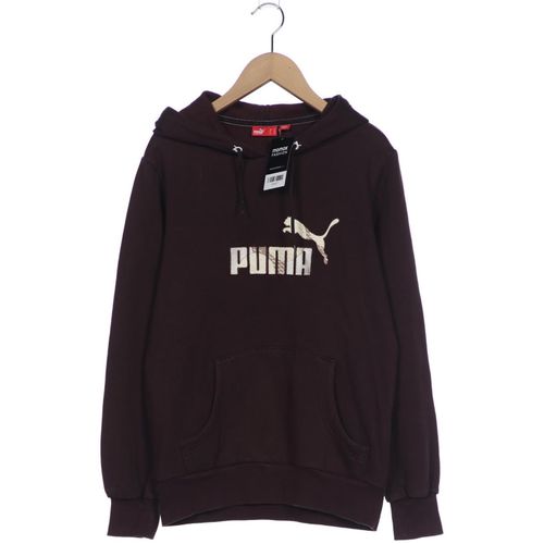 Puma Damen Kapuzenpullover, braun, Gr. 36