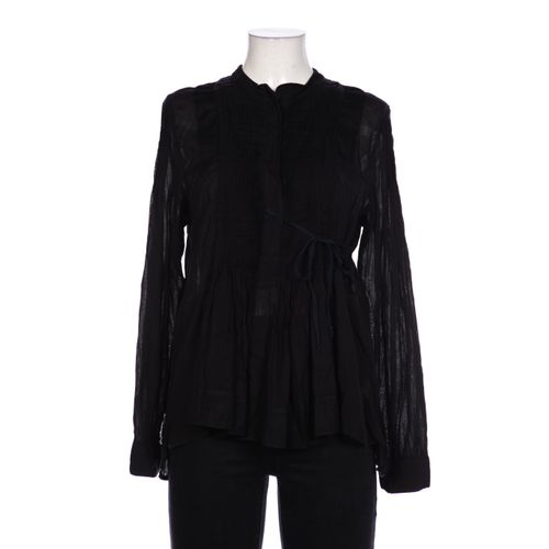 By Malene Birger Damen Bluse, schwarz, Gr. 40