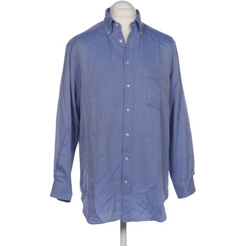 Trussardi Herren Hemd, blau, Gr. 52