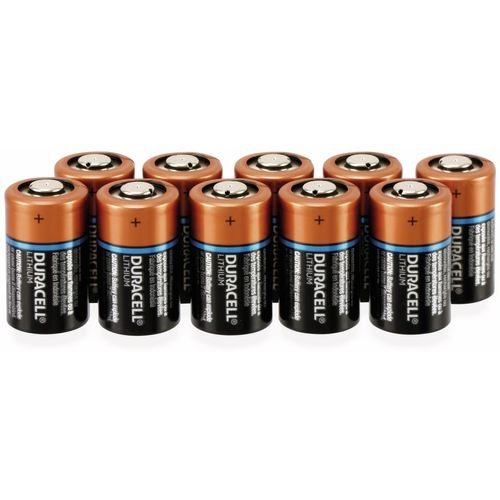 DURACELL Lithium-Fotobatterie, Lithium, CR2, 3V, 10 Stück