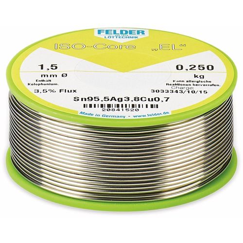 FELDER LÖTTECHNIK Lötdraht 20841020 ISO-Core "EL", 250g