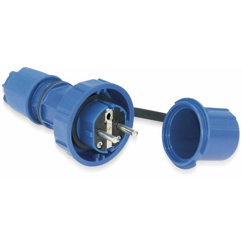 PCE Schutzkontaktstecker Nautilus, mit Schutzkappe, IP68