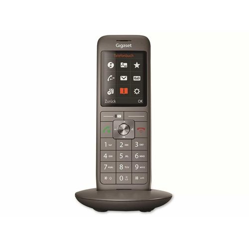 GIGASET Telefon CL660A, mit Anrufbeantworter, anthrazit