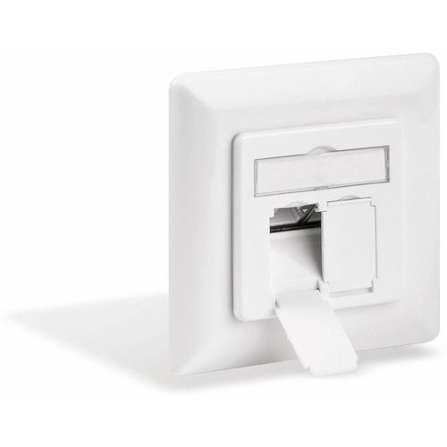 GOOBAY CAT.6a Datendose 2-fach, UP, weiß