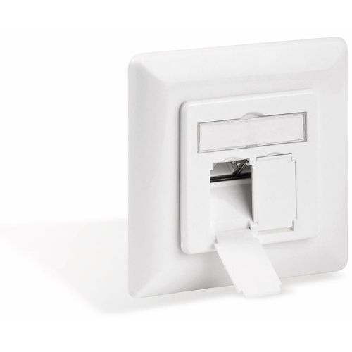 GOOBAY CAT.6 Datendose 2-fach, UP, weiß