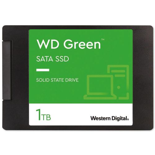 WESTERN DIGITAL SATA-SSD WD Green, 1 TB, 7mm, 6,35 cm (2,5")