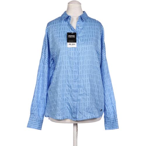 Bugatti Damen Bluse, blau, Gr. 34