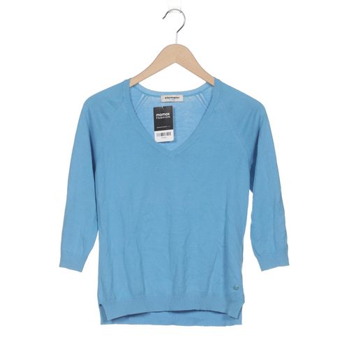 Burlington Damen Langarmshirt, blau, Gr. 38