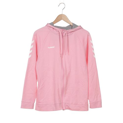 hummel Damen Kapuzenpullover, pink, Gr. 42