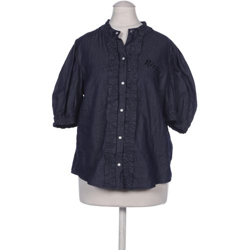 John Richmond Damen Bluse, marineblau, Gr. 34