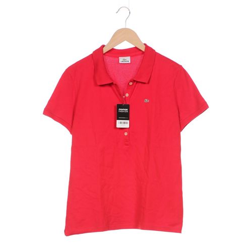 Lacoste Damen Poloshirt, rot, Gr. 50