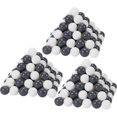 Knorrtoys® Bällebad-Bälle »300 Stück, Grey/Cream«, (300 St.)