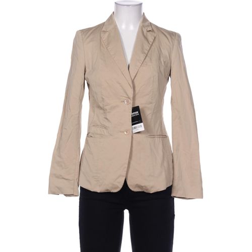 Rene Lezard Damen Blazer, beige, Gr. 34