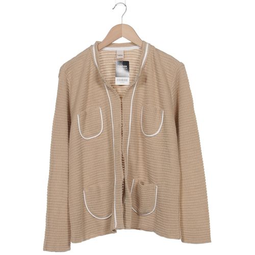 Heine Damen Strickjacke, beige, Gr. 50