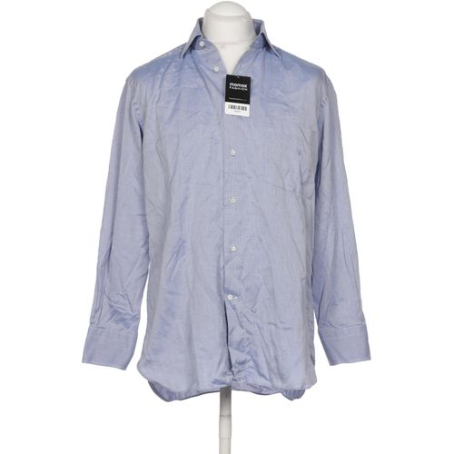 Ermenegildo Zegna Herren Hemd, blau, Gr. 52