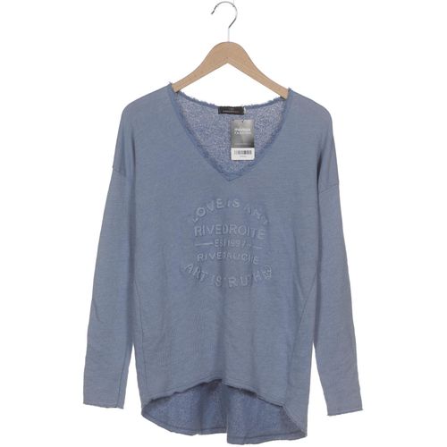 Zwillingsherz Damen Sweatshirt, blau, Gr. 36