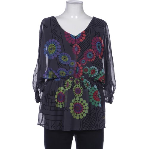 Desigual Damen Bluse, grau, Gr. 42