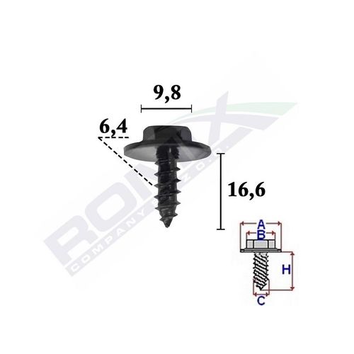 ROMIX Schraube TOYOTA C70365 9015960525