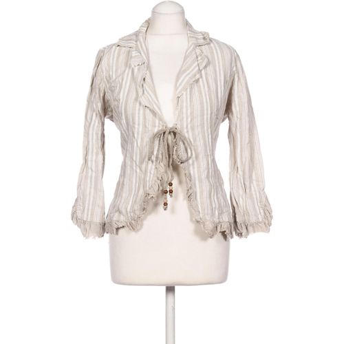 LA FÉE Maraboutée Damen Blazer, beige, Gr. 40