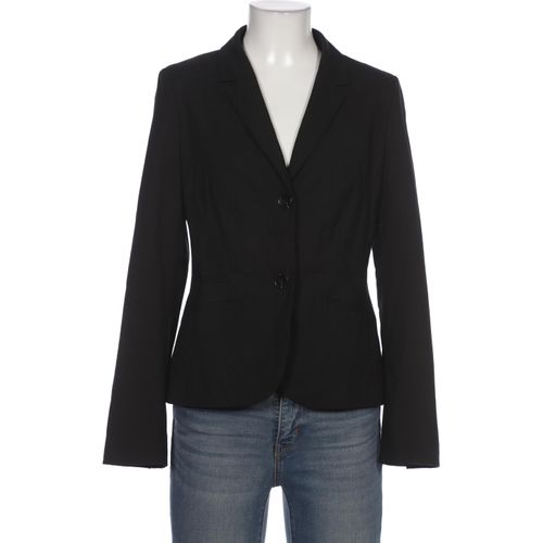 QS by s.Oliver Damen Blazer, schwarz, Gr. 36