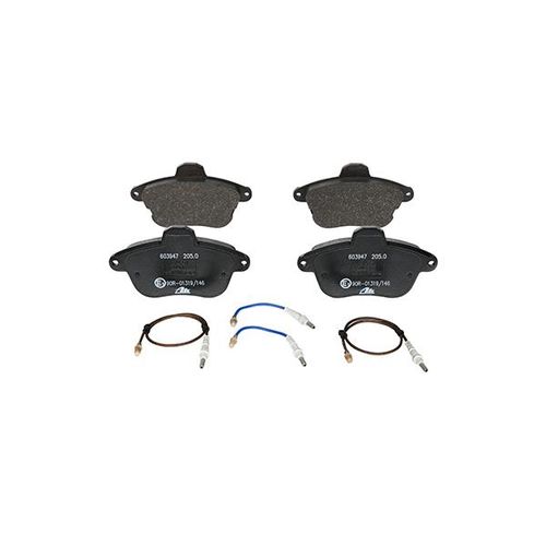 ATE Bremsbelagsatz CITROËN 13.0460-3947.2 95659640 Bremsbeläge,Bremsklötze,Bremssteine,Bremsbeläge & Bremsbelagsatz,Bremsklötze & Bremsbelagsatz