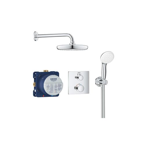 Grohe Duschsystem »Grohtherm Duschsystem Unterputz«