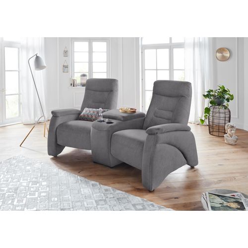 exxpo - sofa fashion 2,5-Sitzer »Ascoli, Kinosofa mit hohem Sitzkomfort, bequeme Armlehnen«, inkl. Relaxfunktion, mit Ablage und Staufach, hohe Rückenlehne