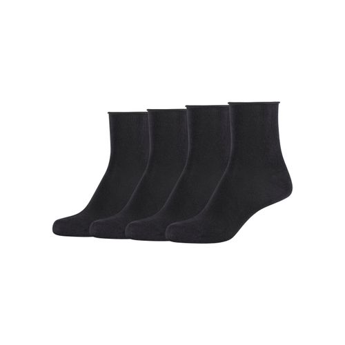 Camano Socken, (4er Pack), Mit Rollrand