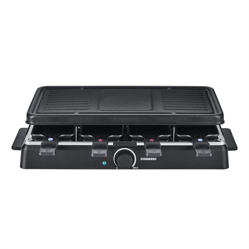 MELISSA Raclette »Melissa Raclette 16300026 schwarz, 8 Personen, 1100-1300W«