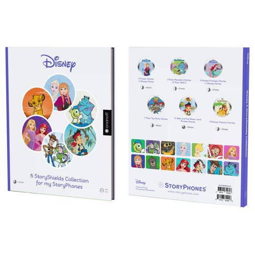 Hörspiel »StoryPhones StoryBook Premium: 6 Disney Junior Storyshields«