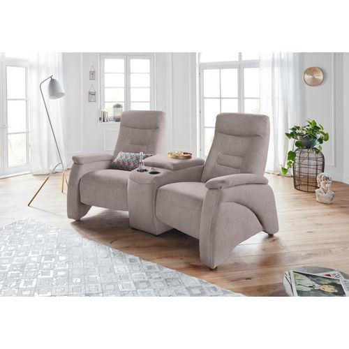 exxpo - sofa fashion 2,5-Sitzer »Ascoli, Kinosofa mit hohem Sitzkomfort, bequeme Armlehnen«, inkl. Relaxfunktion, mit Ablage und Staufach, hohe Rückenlehne