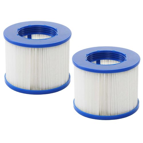 Wasserfilter für Whirlpool MCW-E32, Ersatzfilter Filterkartusche Filterpatrone Lamellenfilter, Zubehör ~ 2 Stück