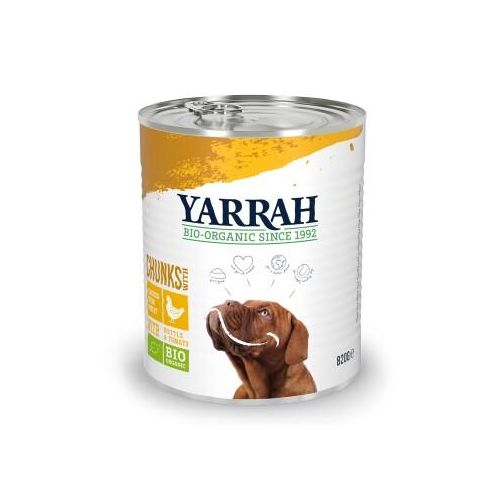 Yarrah Bio Adult Bröckchen Huhn in Soße 6x820 g