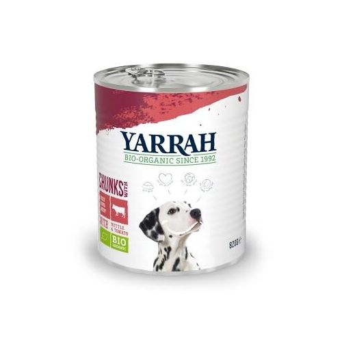 Yarrah Bio Adult Bröckchen Rind 6x820 g