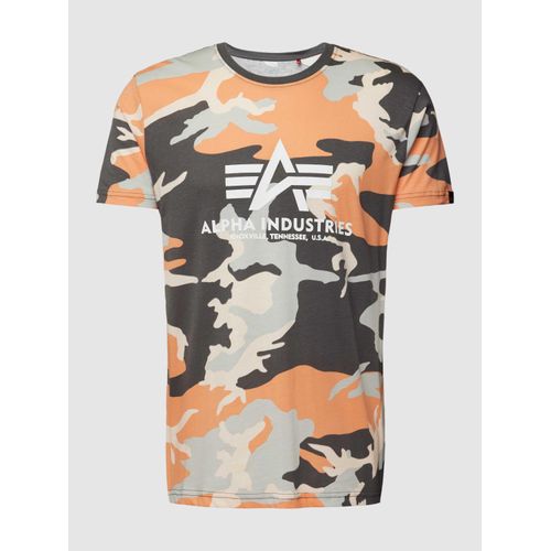 T-Shirt mit Camouflage-Muster