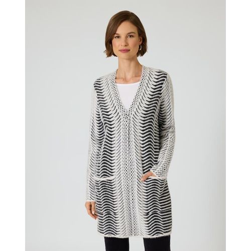 Cardigan mit Zebrastreifen