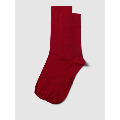 Socken mit elastischen Bündchen im 2er-Pack