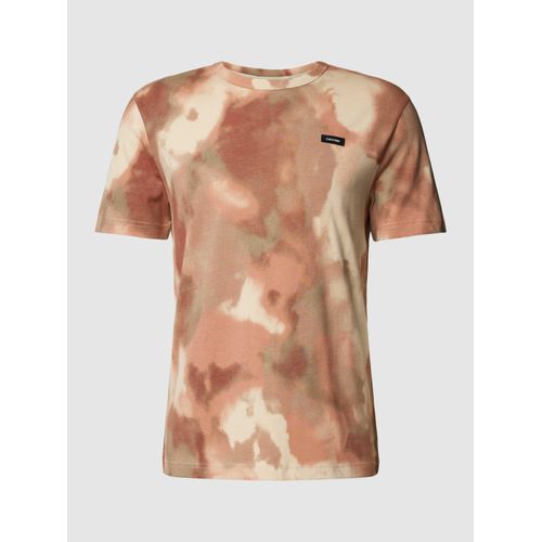 T-Shirt mit Allover-Camouflage-Muster