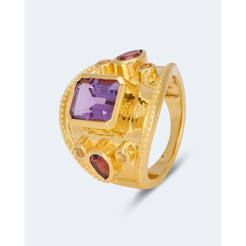 Ring mit Amethyst